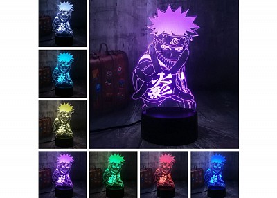 Φωτιστικό Διακοσμητικό Led Naruto 3D Night Light